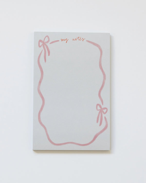 Pink Ribbon Note Pad