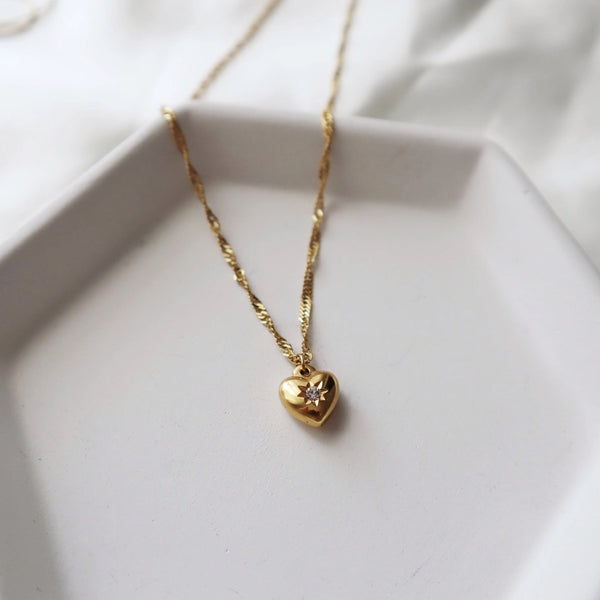 Starry Heart Necklace