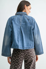 Logan Denim Swing Jacket
