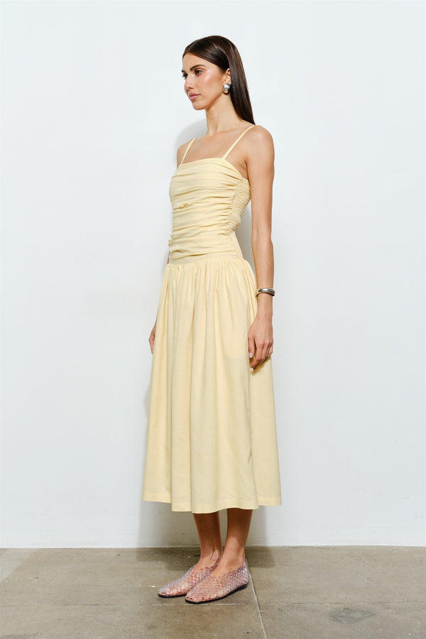 Butter Yellow Maxi Dress
