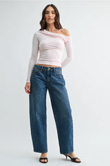 JBD Slight Barrel Straight Jeans