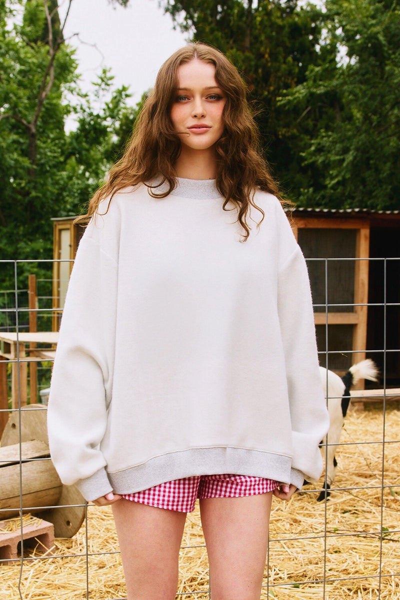 Hunter Mock Neck Crewneck