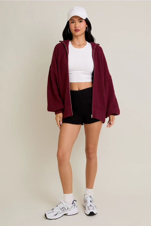 Jordan Zip Up Sweater