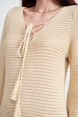 Out of Office Crochet Dress