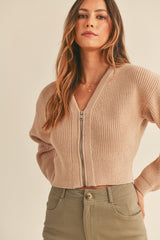 Noah Zip Up Sweater