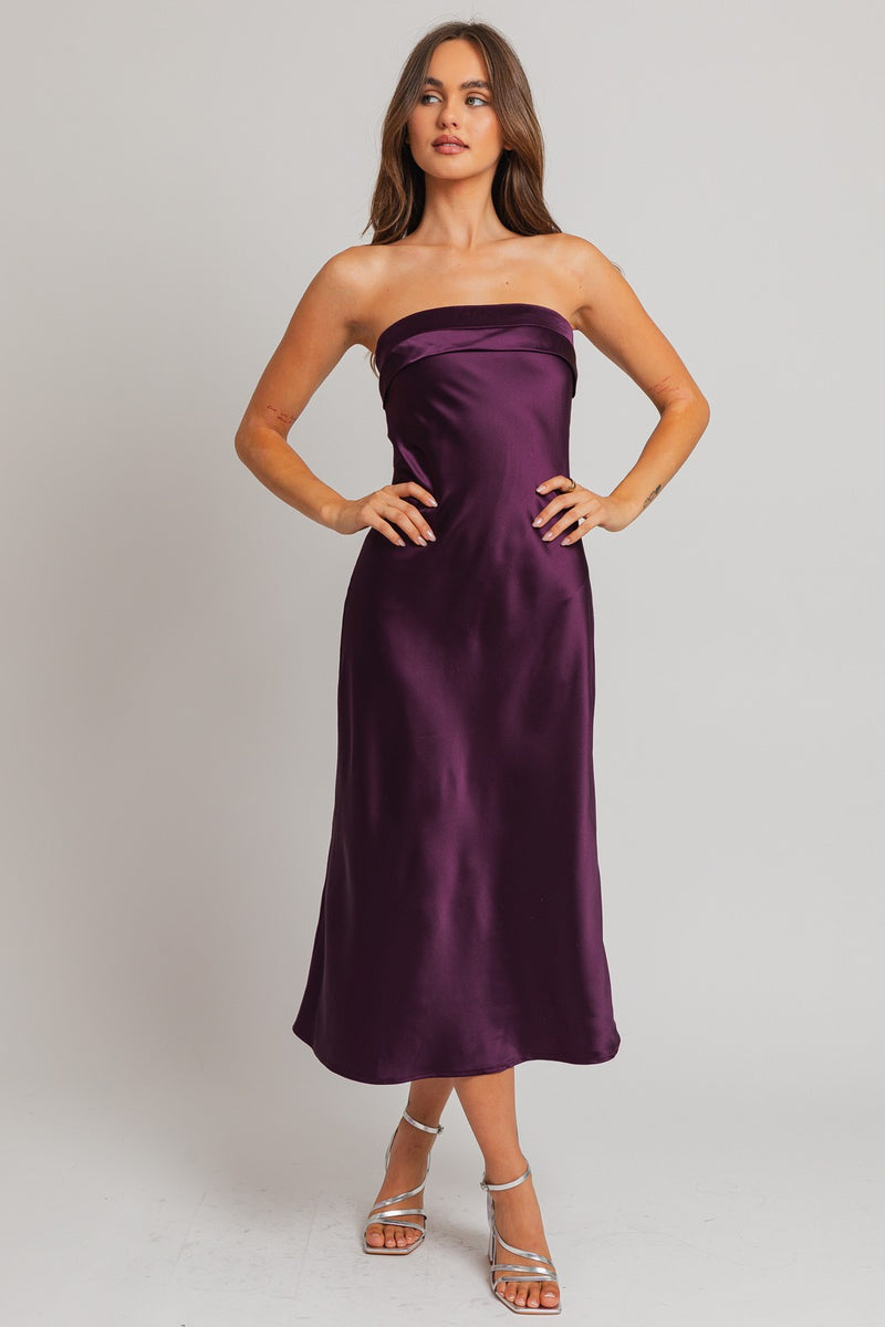 Penelope Satin Dress