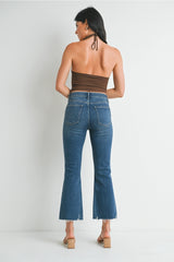 Piper Cropped Flare Jeans