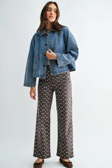 Logan Denim Swing Jacket