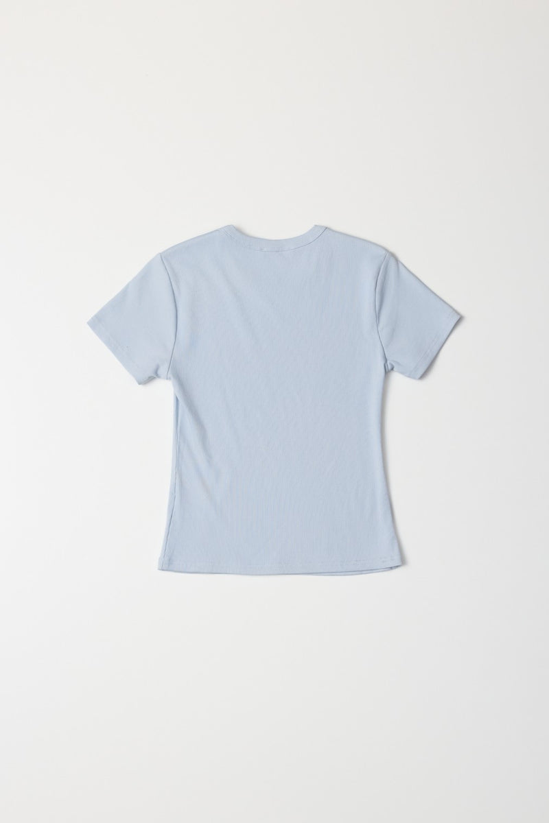 Basic Ribbed Tee
