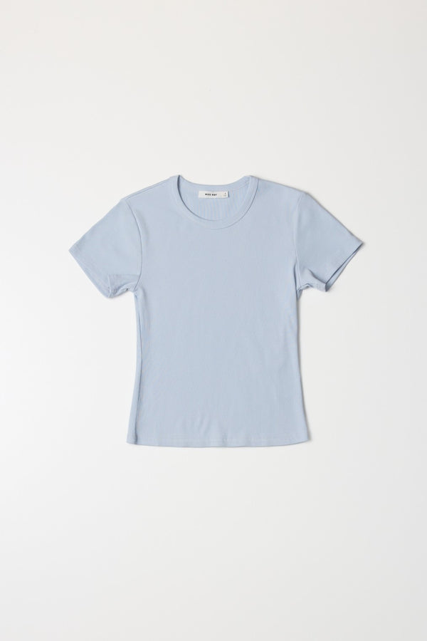 Basic Ribbed Tee