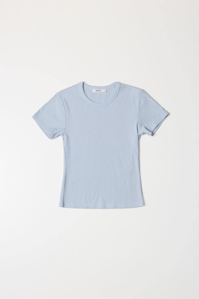 Basic Ribbed Tee