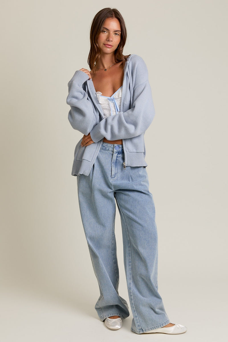 Marisa Zip Up Sweatshirt