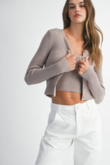Reese Cardigan and Tube Top Set