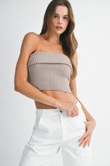 Reese Cardigan and Tube Top Set