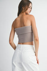 Reese Cardigan and Tube Top Set