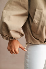 Bomber Style Utility Jacket