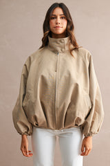 Bomber Style Utility Jacket