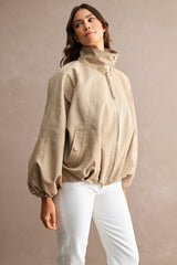 Bomber Style Utility Jacket