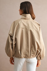 Bomber Style Utility Jacket