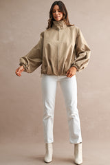 Bomber Style Utility Jacket