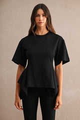 Alexandra Cinched Peplum T-shirt Top