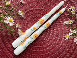 Hand Painted Candle Sticks - Set of 2