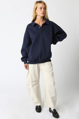 Juls Collared Sweatshirt