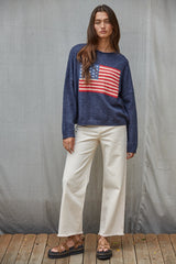 American Flag Sweater