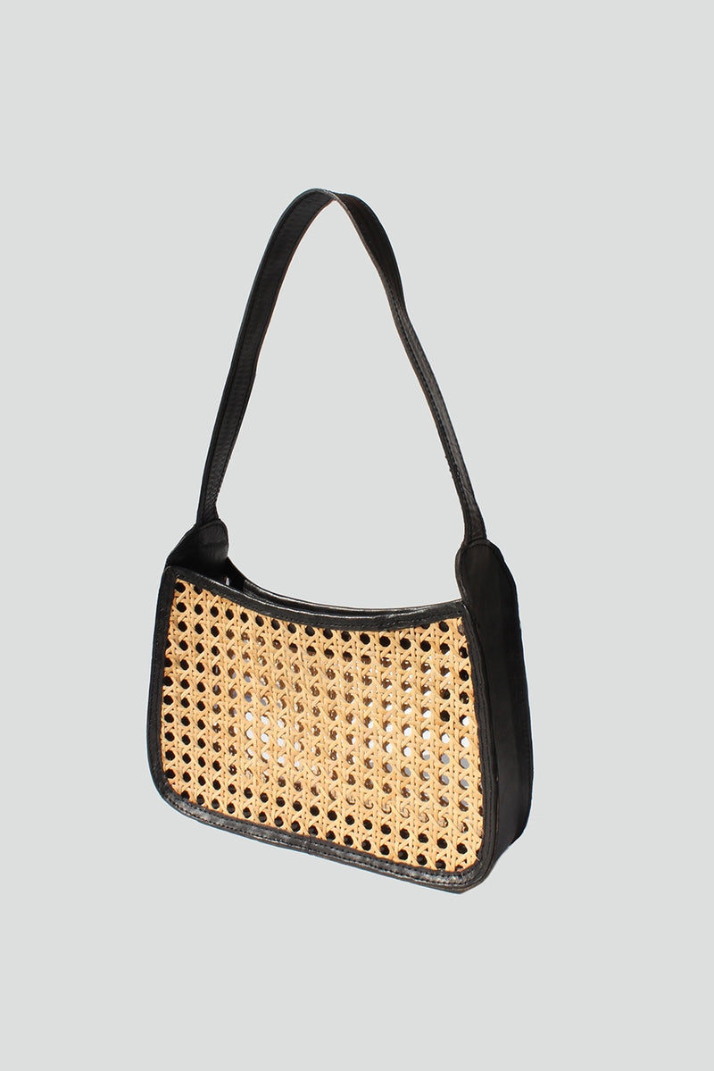 Rattan Shoulder Bag