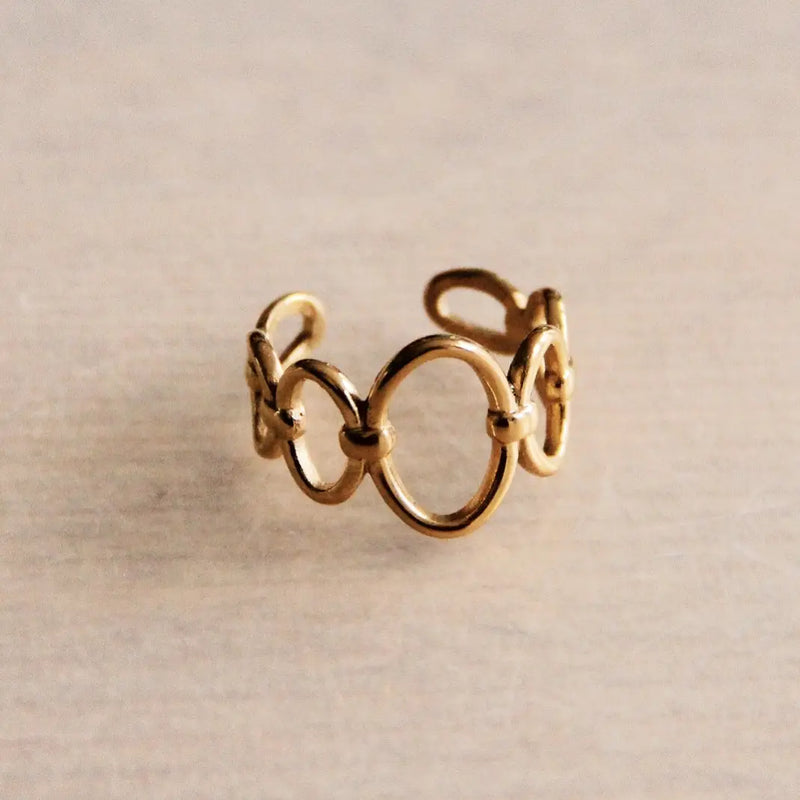 Oval Adjustable Ring
