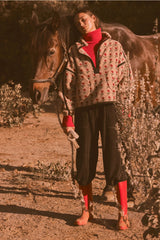 Rosie Quarter Zip Sherpa