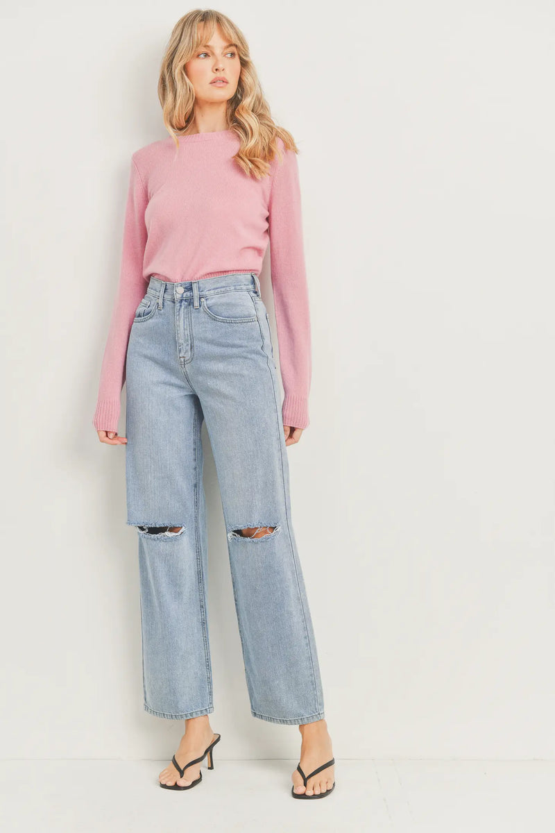 Hayley Wide Leg Skater Jean