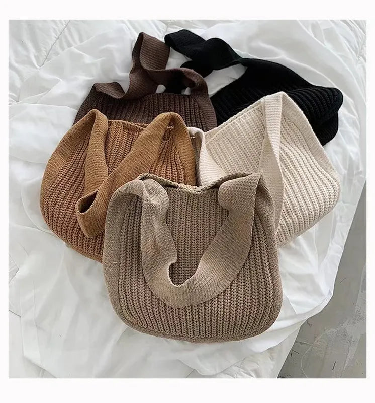 Knit Slouch Tote