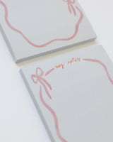 Pink Ribbon Note Pad