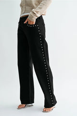 JBD Black Studded Jeans