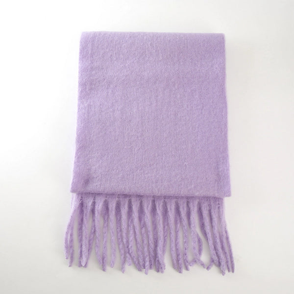 Solid Color Blanket Scarf