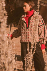 Rosie Quarter Zip Sherpa