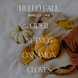 Sweet Water Decor Fall Candles 15oz