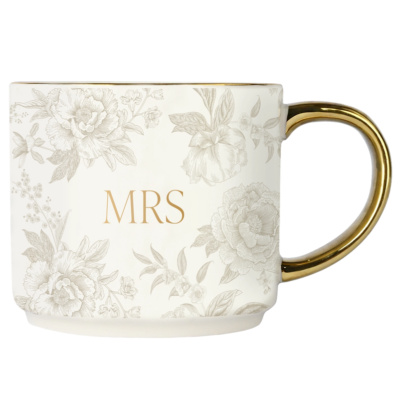 Mrs. Floral Mug