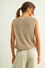 Hailey Top in Beige