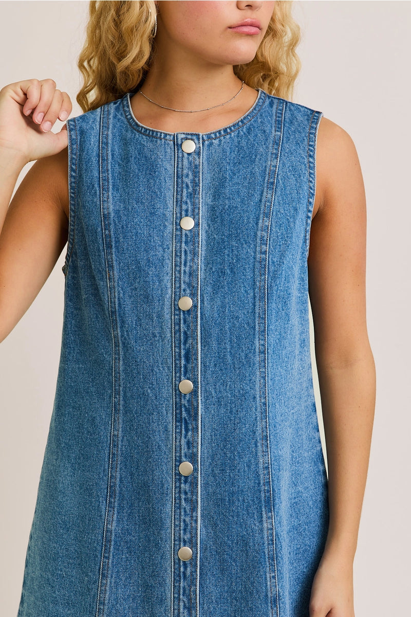 Jolie Denim Dress