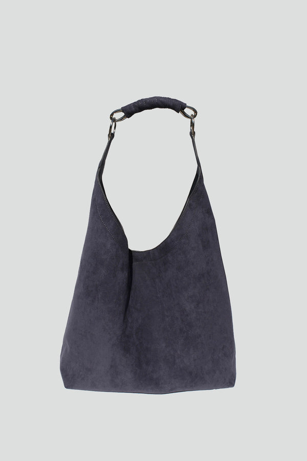 Lotus Faux Suede Tote