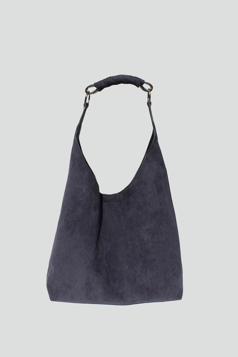 Lotus Faux Suede Tote