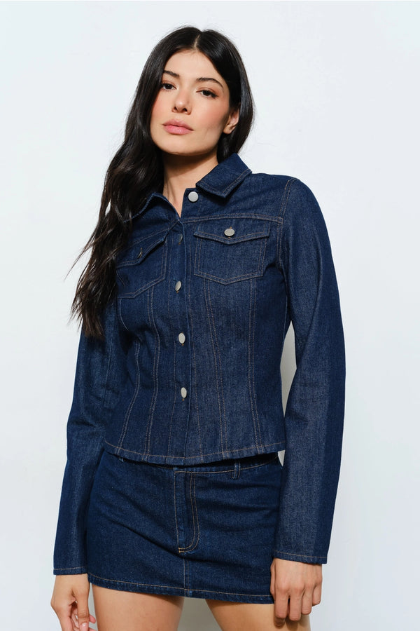 Hayden Denim Top