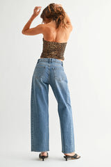 JBD Slight Barrel Twist Jeans - Medium Wash