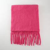 Solid Color Blanket Scarf