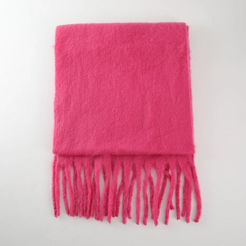 Solid Color Blanket Scarf