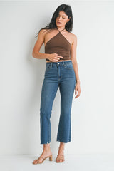 Piper Cropped Flare Jeans