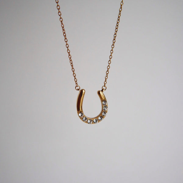 Horseshoe Pendant Necklace