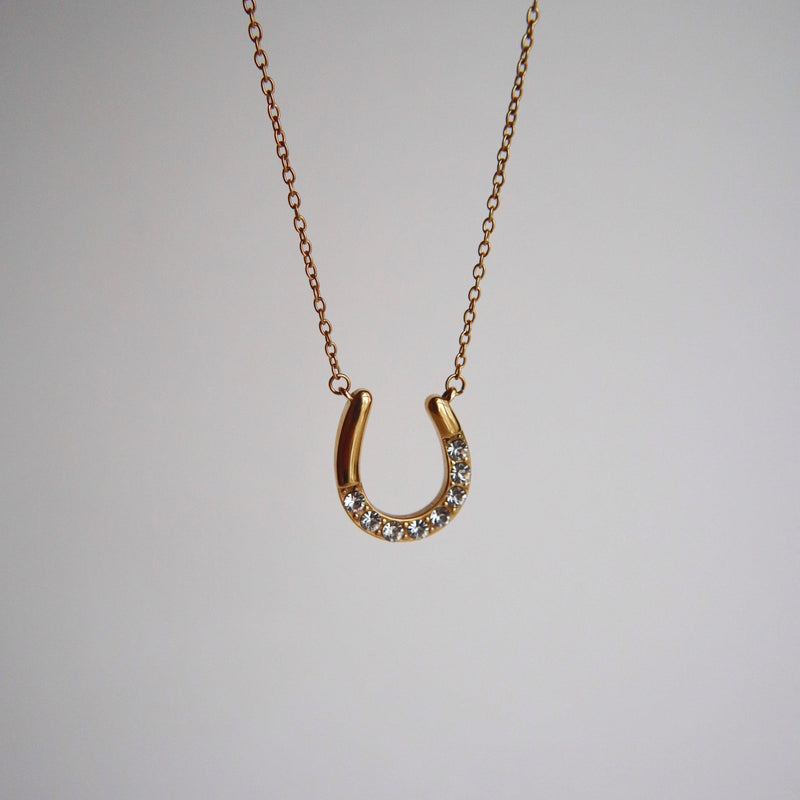 Horseshoe Pendant Necklace